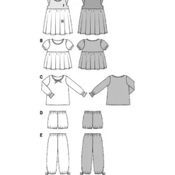 Nattøj Burdaq kids 9432 str. 98-140