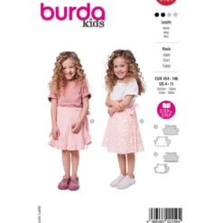 Nederdel Burda Kids 9194 str. 104-146
