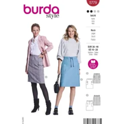 Nederdel Burda 5779 str. 34-46
