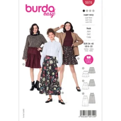 Nederdel Burda 5978 str. 34-48