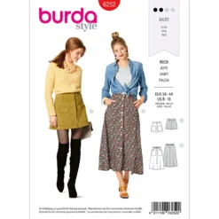 Nederdel Burda 6252 str. 34-44