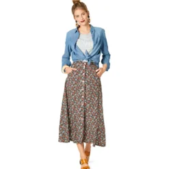 Nederdel Burda 6252 str. 34-44