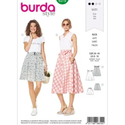 Nederdel Burda 6319 str. 34-44