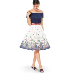 Nederdel Burda 6341 str. 34-44