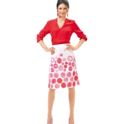 Nederdel Burda 6682 str. 36-50