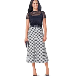 Nederdel Burda 6818 str. 36-54