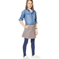 Nederdel/kjole Burda kids 9356 str. 116-158