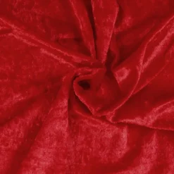 Nervøs velour Rød