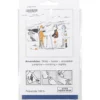Nylon-lap M/LIM TIL OMGÅENDE REPARATION, Ultra marine 10x20cm