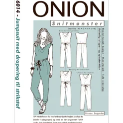 Onion Mønster, Jumpsuit m/ drapering