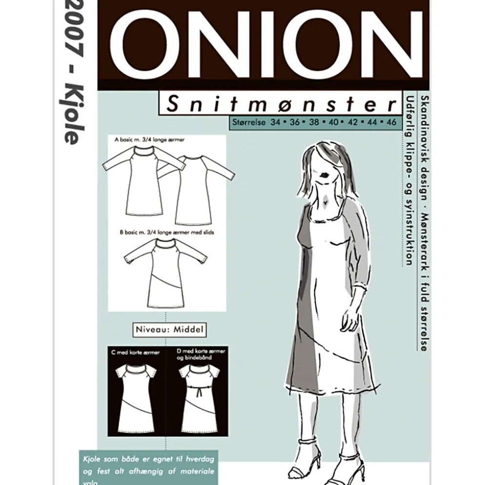 Onion Mønster, Kjole