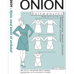 Onion Mønster, Kjole m/ bånd