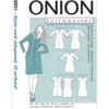 Onion Mønster, Kjole m/ sidepanel