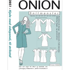 Onion Mønster, Kjole m/ sidepanel