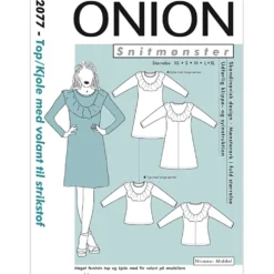 Onion Mønster, Top/kjole m/ volant