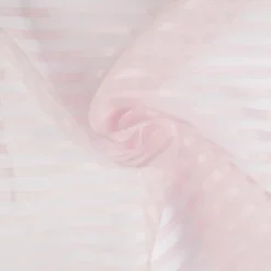 Organza striber Lyserød