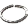 Oval-ring, tykkelse 0,7 mm, 50 stk. Forsølvet