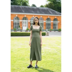 Palma Dress with Tee Sleeves