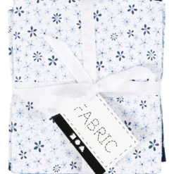 Patchworkstof 45×55 cm, 4 stk. Blå
