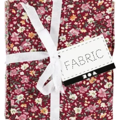 Patchworkstof 45×55 cm 4 stk. Rosa