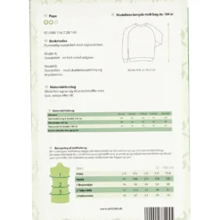 Pepe Raglansweatshirt, str. 2-10