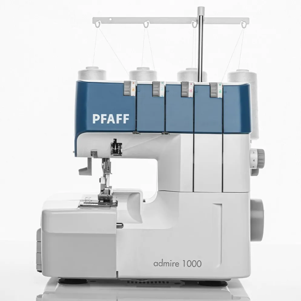 Pfaff Admire 1000 Åbning af front og venstre side