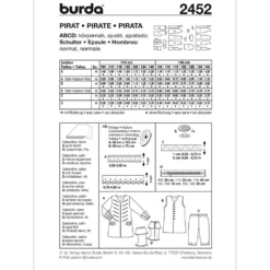 Pirat Burda Kids str. 104-140