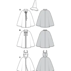 Pirat/ Djævel/Tryllekunstner Burda Kids 2494 str. 98-128