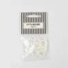 Plastringe 10mm 25 stk. Hvid