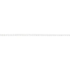 Polyester snor 1 mm, 50 m Hvid