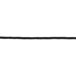 Polyester snor 1 mm, 50 m Sort