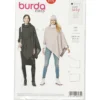 Poncho Burda 6175 str. 34-44