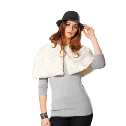 Poncho Burda 7313 str. 36-48