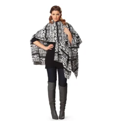 Poncho Burda 7313 str. 36-48