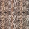 Poplin m/slange print Vanilla
