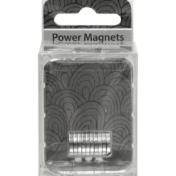 Powermagnet, diam. 10 mm, 2 mm, 10 stk.