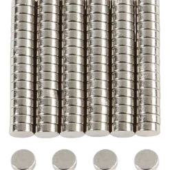 Powermagnet, 5 mm, tykkelse 2 mm, 100 stk.