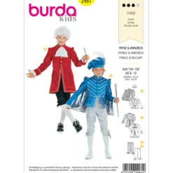 Prins Burda Kids 2461 str. 116-152