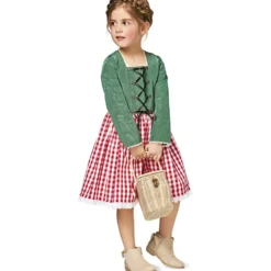Prinsesse/rødhætte Burda kids 2356