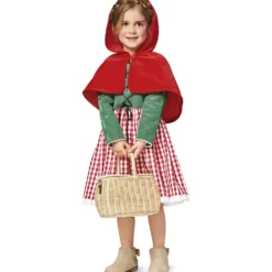 Prinsesse/rødhætte Burda kids 2356