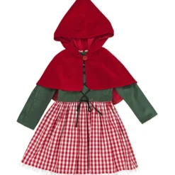 Prinsesse/rødhætte Burda kids 2356