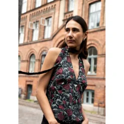 Puff and Pencil Halter Top str. XXS-XXL