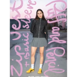 Puff and Pencil Zip vest + basic sleeves str. XXS-XXL