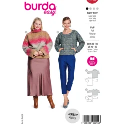 Pullover Burda 5710 str. 36-46