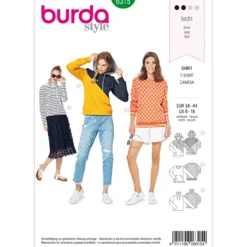 Pullover Burda 6315 str. 34-44