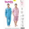 Pyjamas Burda 6741 str. 48-58