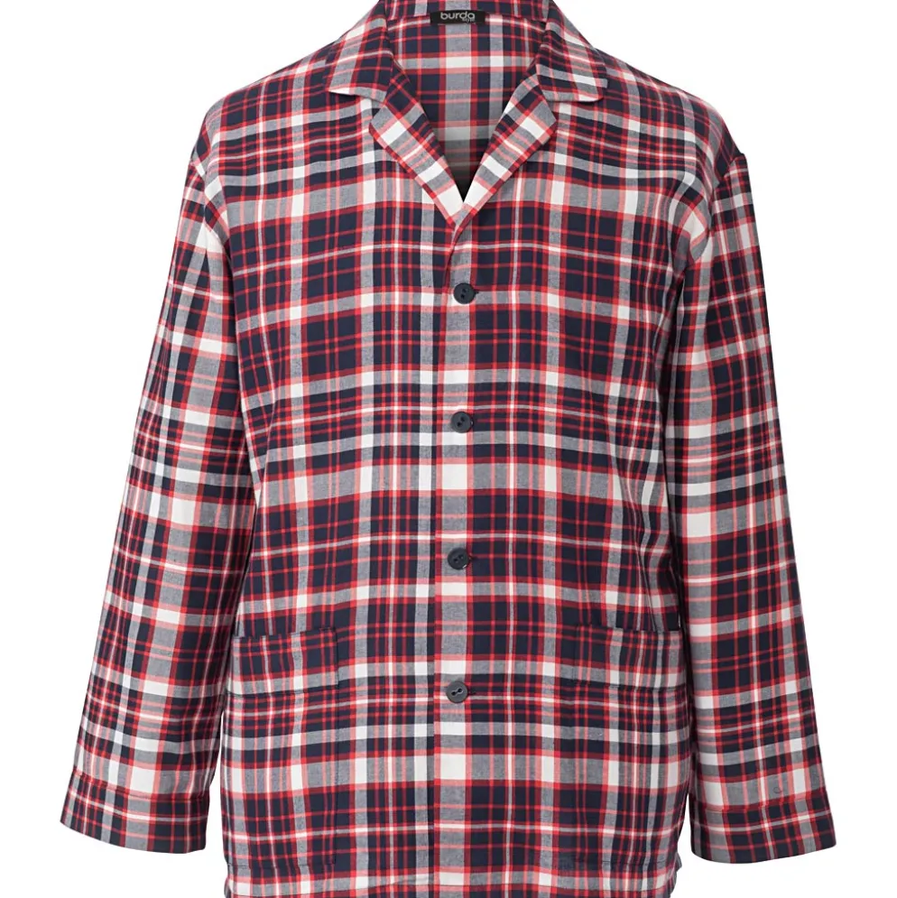 Pyjamas Burda 5956 str. M, L, XL