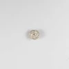 Pynteknap rose 15mm Hvid