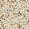 2×2 rib m/ blomster print Trend white