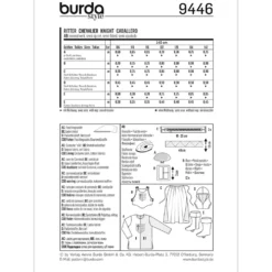 Ridder Burda Kids 9446 str. 104-140